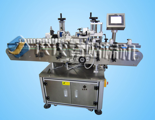 全自動(dòng)上下標(biāo)圓瓶貼標(biāo)機(jī) 全自動(dòng)上下標(biāo)圓瓶貼標(biāo)機(jī)